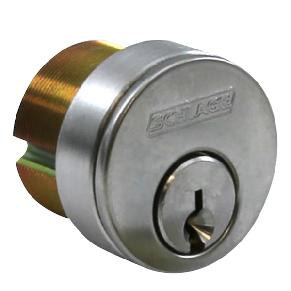 Schlage 1-1/8 Mortise Cyl, C123 Keyway, KD, L583-446 Cam, 626, PK4 20-013 C123 118 626 (4PK) - main